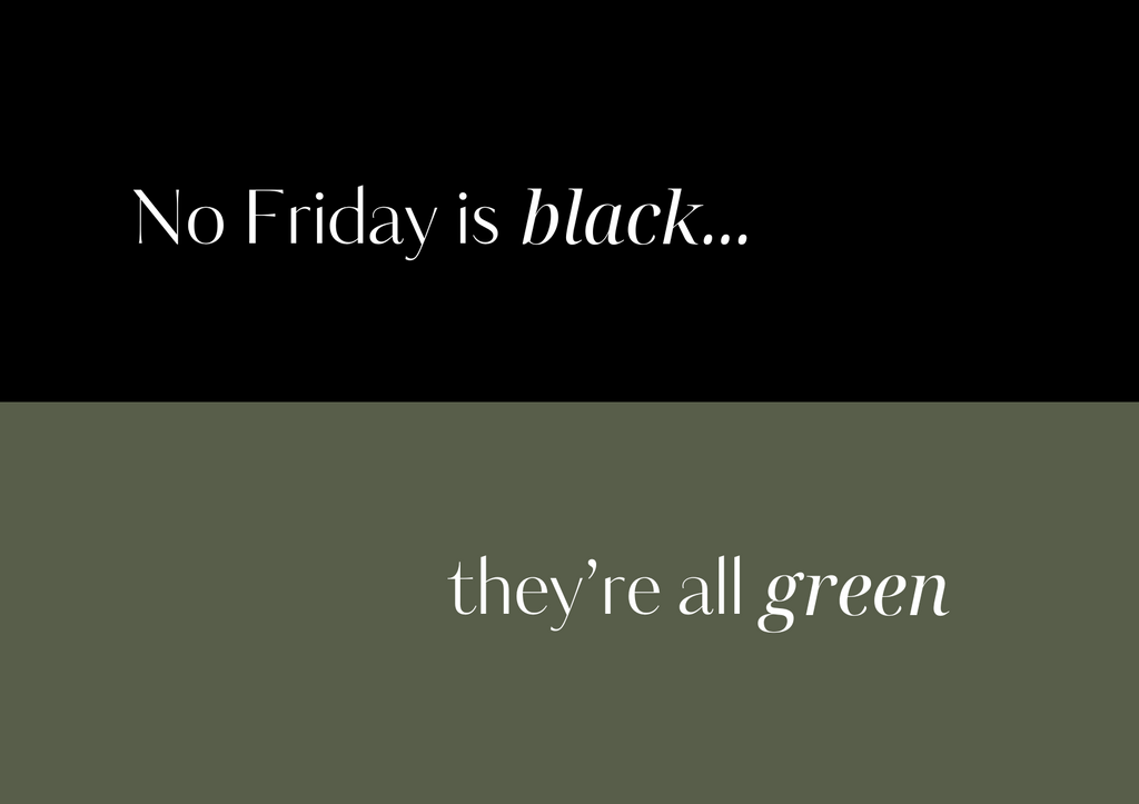 At culthread, no friday is black, they’re all green
