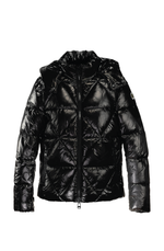 LEAMINGTON short black puffer jacket