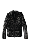 LEAMINGTON short black puffer jacket