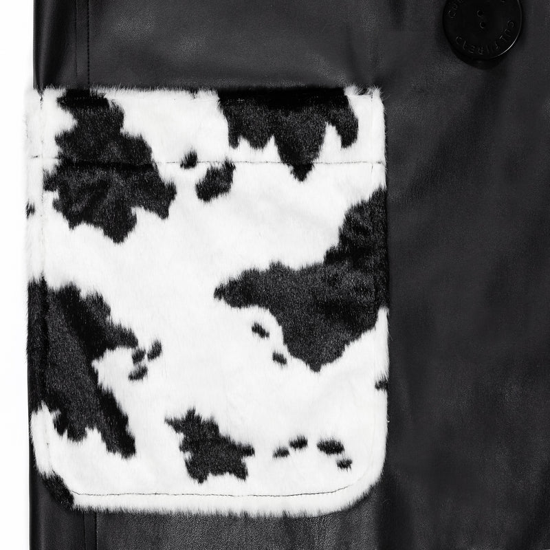 LADBROKE vegan leather long coat - [culthread]