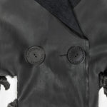 LADBROKE vegan leather long coat - [culthread]