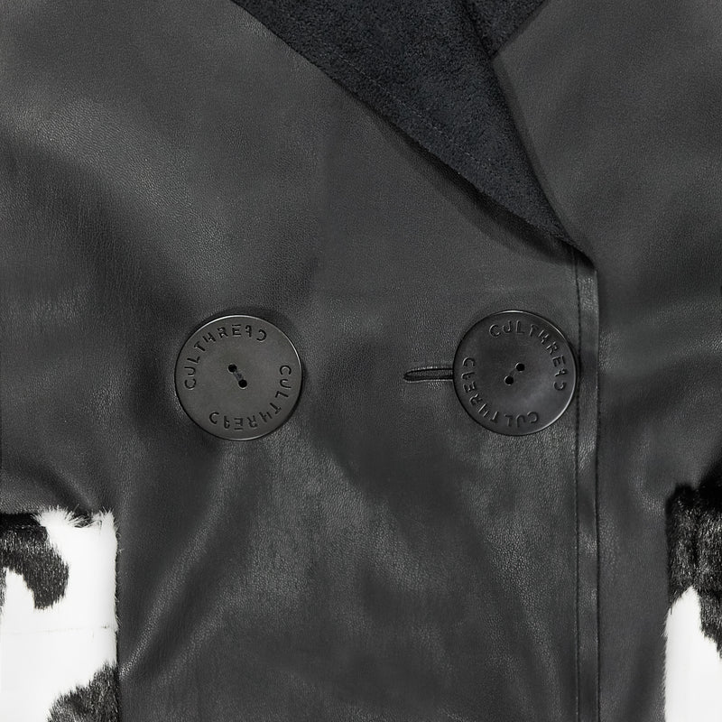 LADBROKE vegan leather long coat - [culthread]