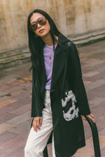 LADBROKE vegan leather long coat - [culthread]