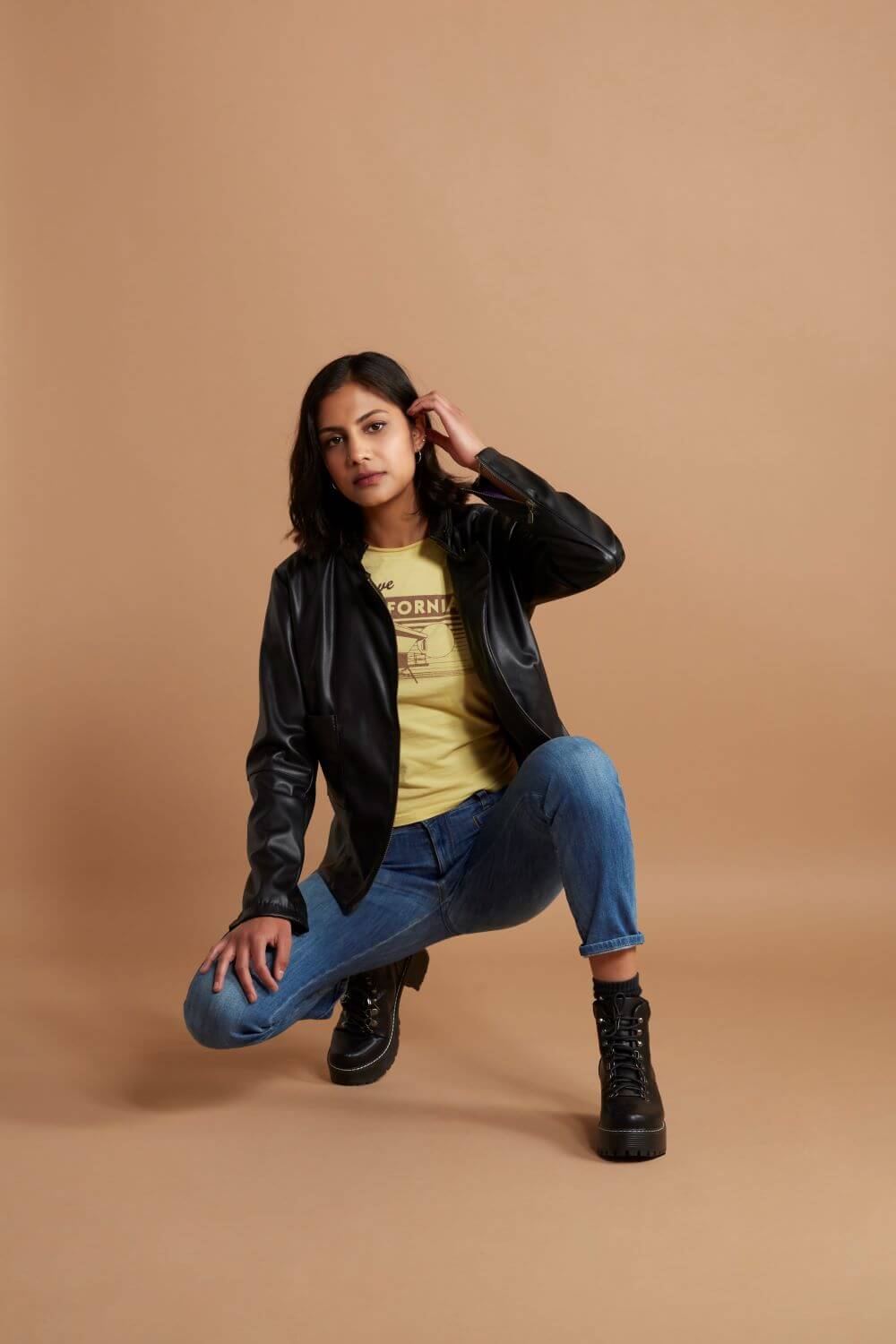 LONSDALE vegan leather biker jacker - [culthread]