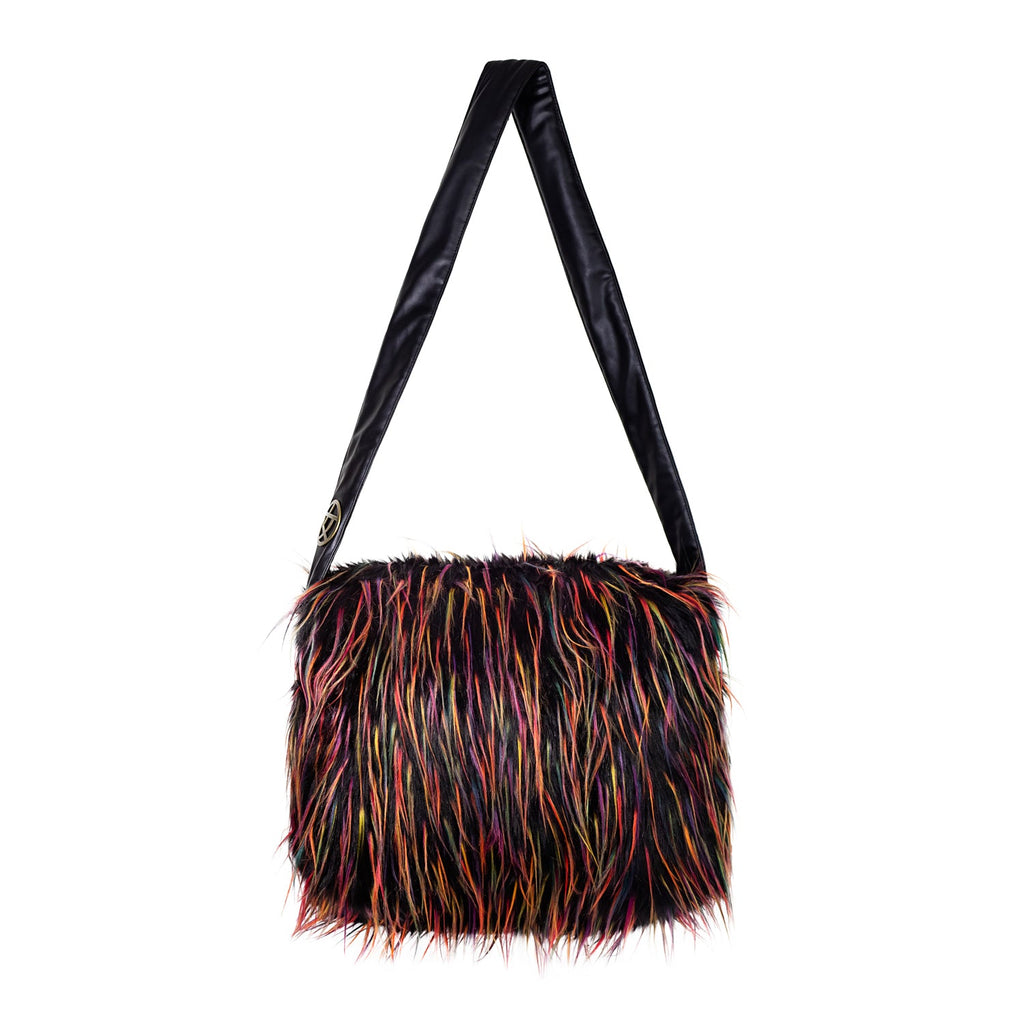BRAMLEY faux fur vegan bag - culthread
