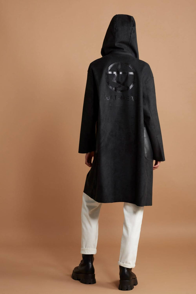 LADBROKE vegan leather long coat - [culthread]
