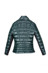 RECYCLED green short puffer jacket - culthread