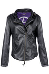 LONSDALE vegan leather biker jacker - [culthread]