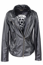 RECYCLED VEGAN LEATHER biker jacket - culthread