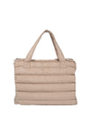 BLENHEIM large beige puffer tote bag - [culthread]